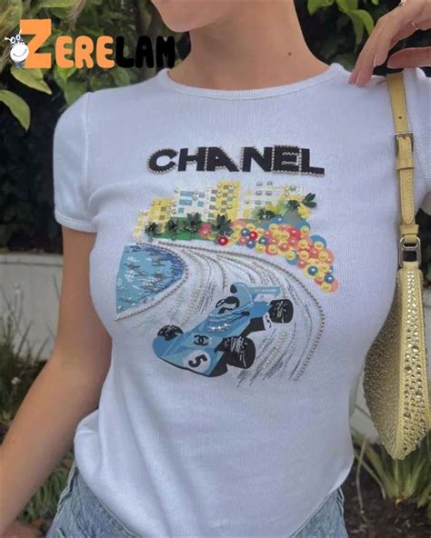 chanel formula 1 collection|chanel's formula 1 tees.